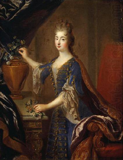 Portrait of Marie Anne de Bourbon, Francois de Troy